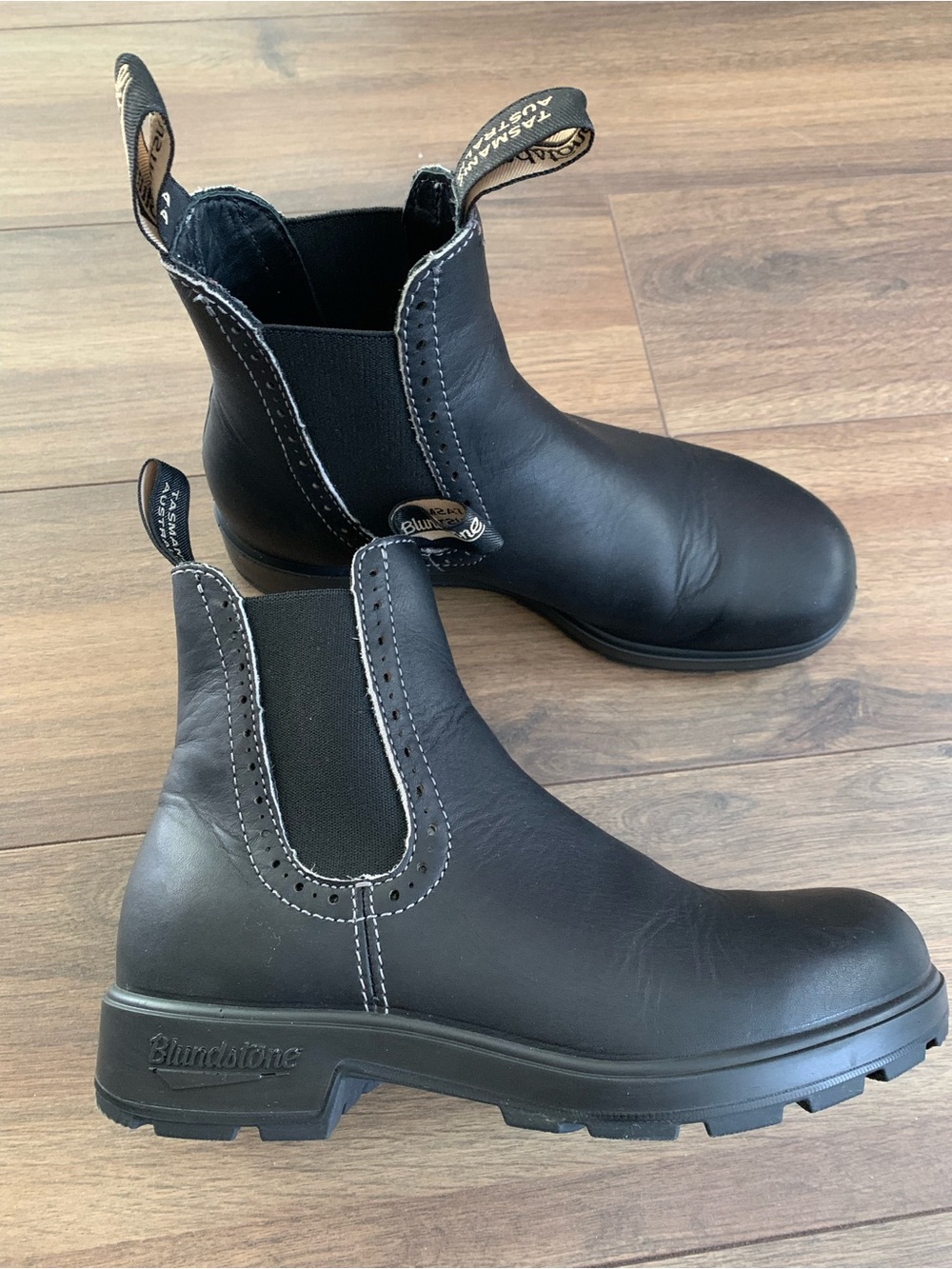 Blundstone original 1448 Women's high Too Black Chelsea Boots size 4 US size 7 - Picture 13 of 13